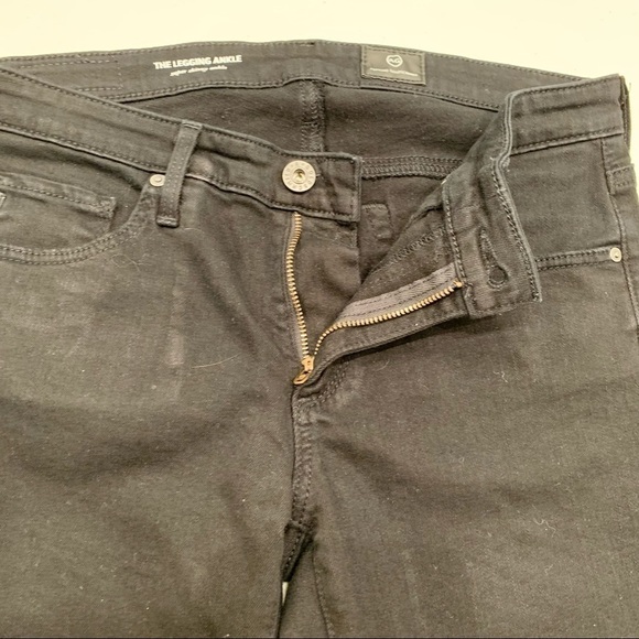 Adriano Goldschmied Jeans Adult 26 Black Legging Ankle Skinny Super Women’s - Picture 9 of 15